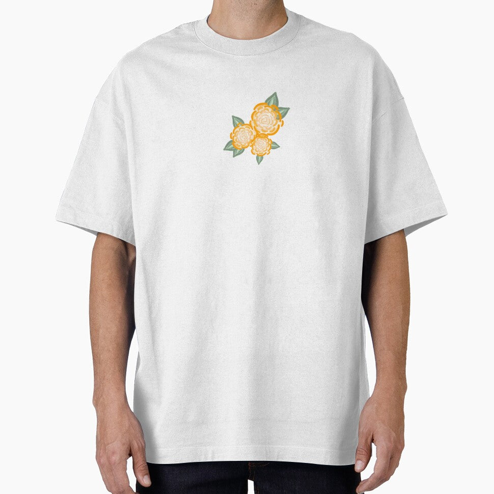 Orange Flowers by allielizzy99 T-Shirts, Hoodie, Sweatshirt | BlankRebels.com (Image 1)