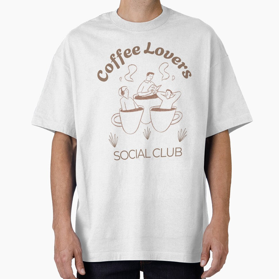 Coffee lovers social club by BosskaDesign T-Shirts, Hoodie, Sweatshirt | BlankRebels.com (Image 1)