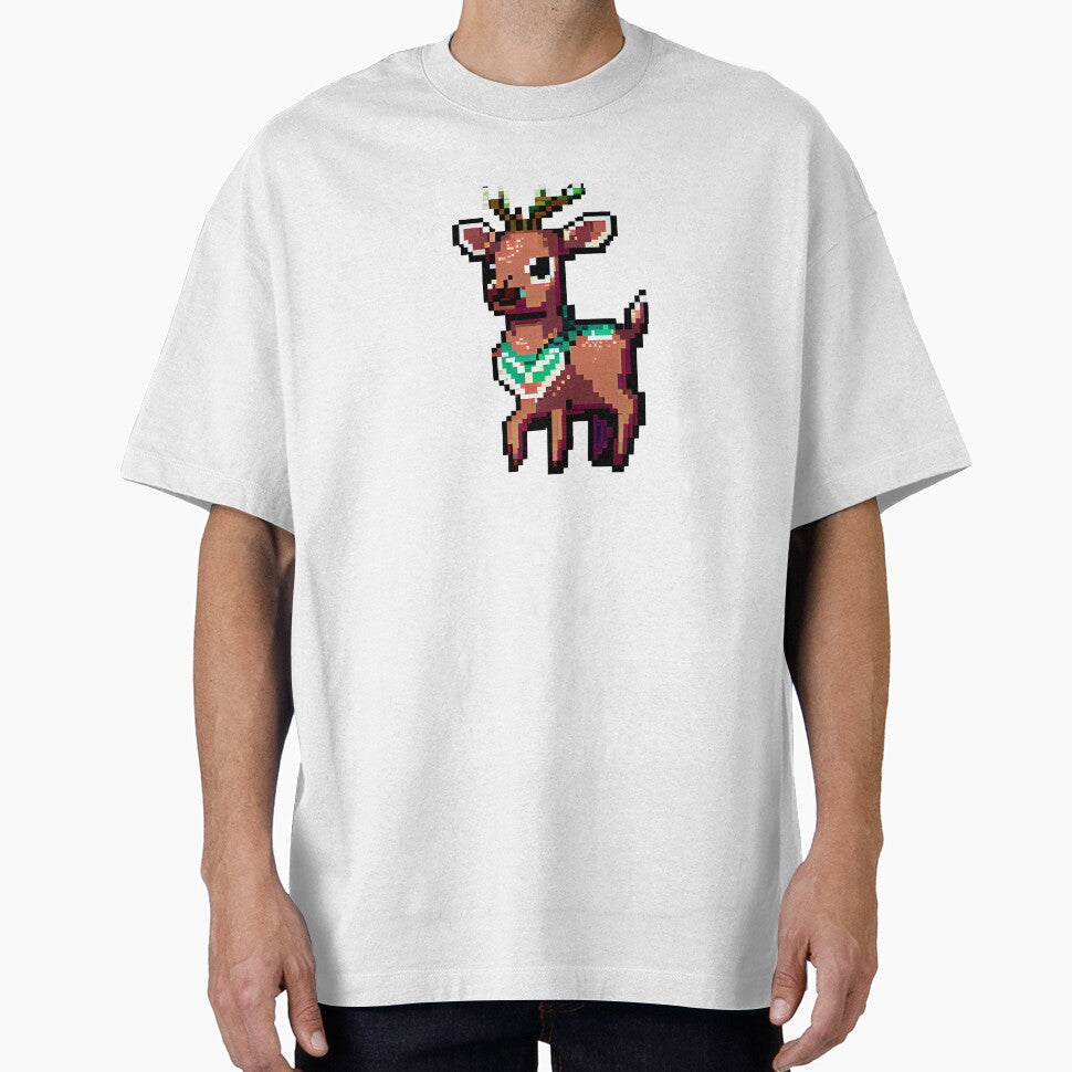 Cute christmas deer. by Pixelarium T-Shirts, Hoodie, Sweatshirt | BlankRebels.com (Image 1)