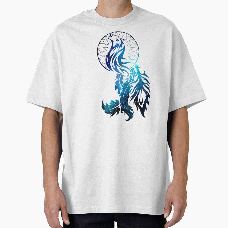 Galaxy Wolf Dreamcatcher by Kool Kiwi T-Shirts, Hoodie, Sweatshirt | BlankRebels.com (Image 1)