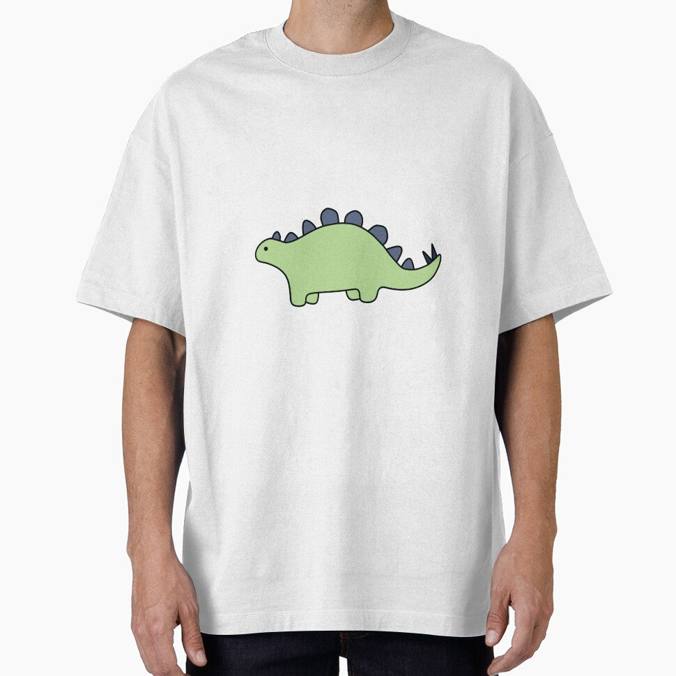 Green Dinosaur with Dark Outline by trippyzipp T-Shirts, Hoodie, Sweatshirt | BlankRebels.com (Image 1)