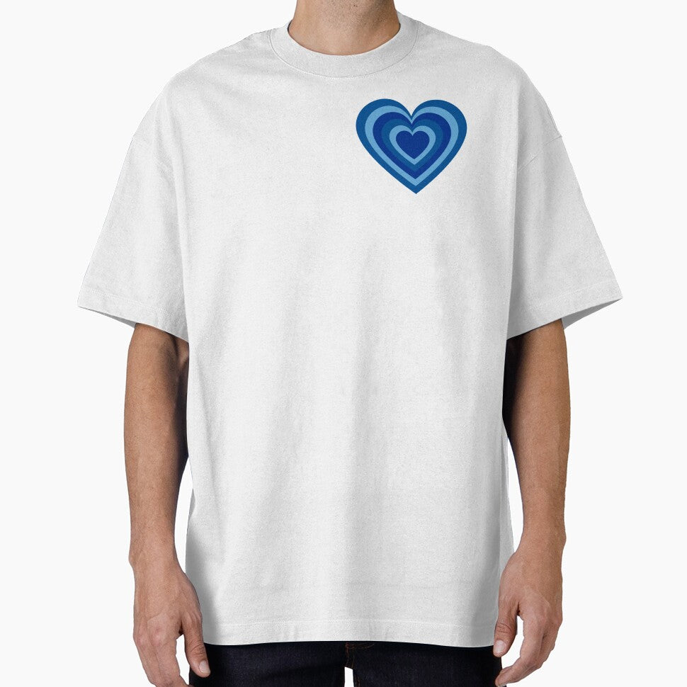 Ocean Blue Growing Heart Pattern by ZhetWai T-Shirts, Hoodie, Sweatshirt | BlankRebels.com (Image 1)