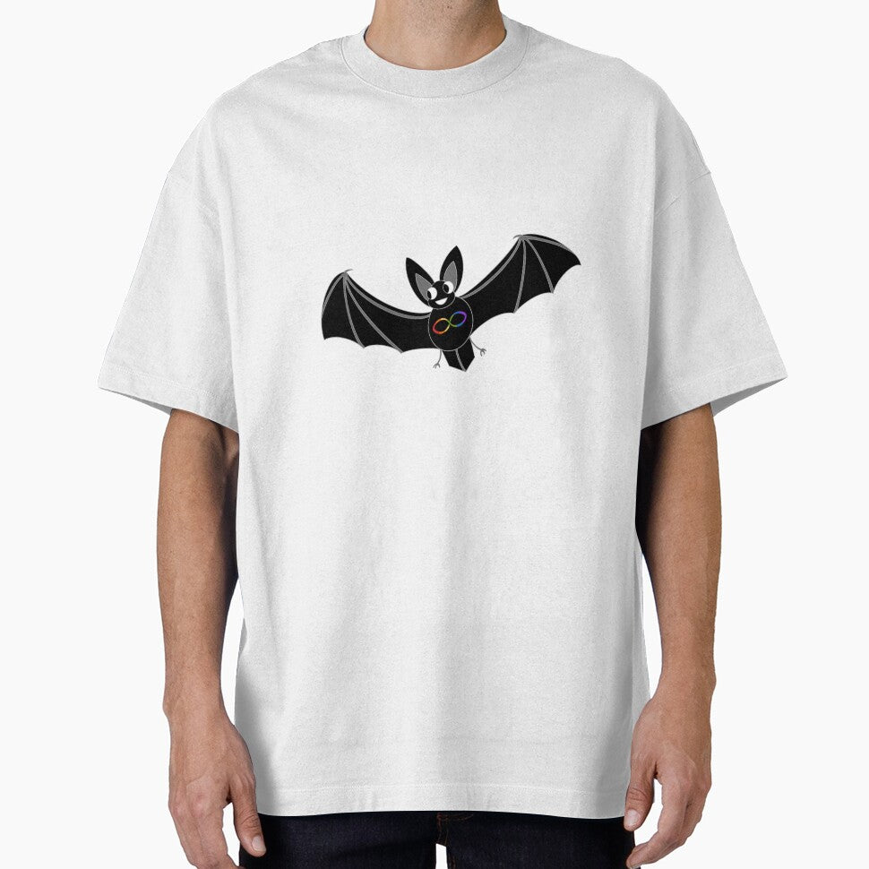 Neurodivergent Pride Bat by moonshadowmaker T-Shirts, Hoodie, Sweatshirt | BlankRebels.com (Image 1)