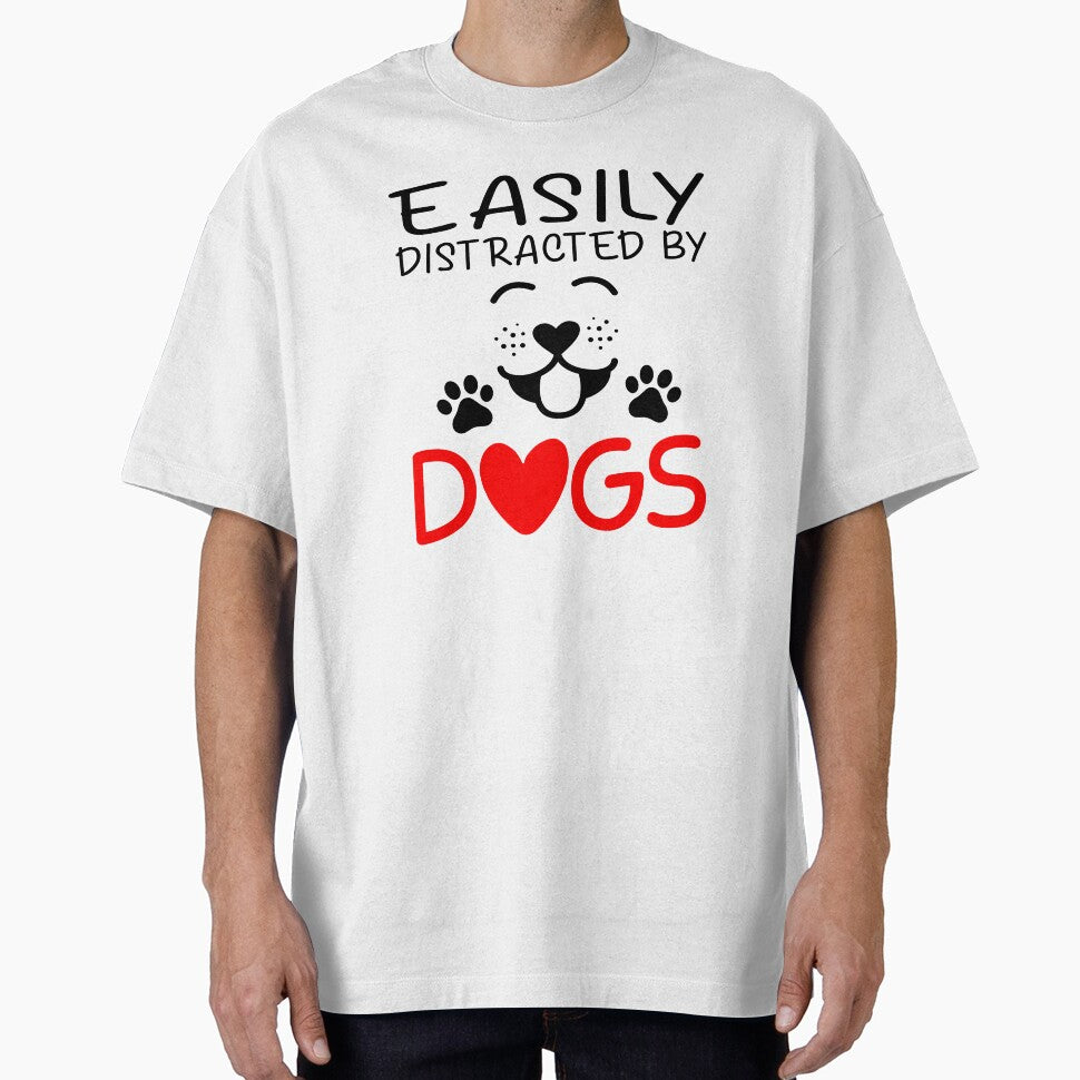 Easily Distracted By Dogs by SunsetGloww T-Shirts, Hoodie, Sweatshirt | BlankRebels.com (Image 1)