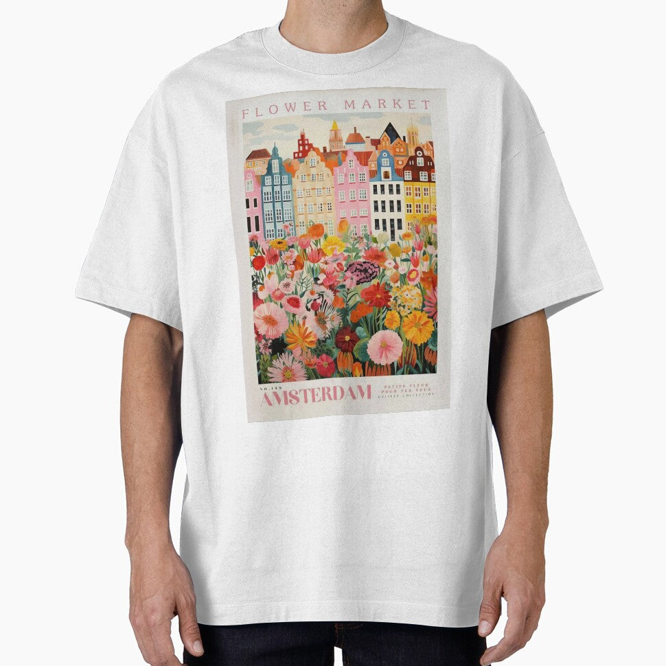 Amsterdam Flower Vintage by OnatahAlgonquin T-Shirts, Hoodie, Sweatshirt | BlankRebels.com (Image 1)