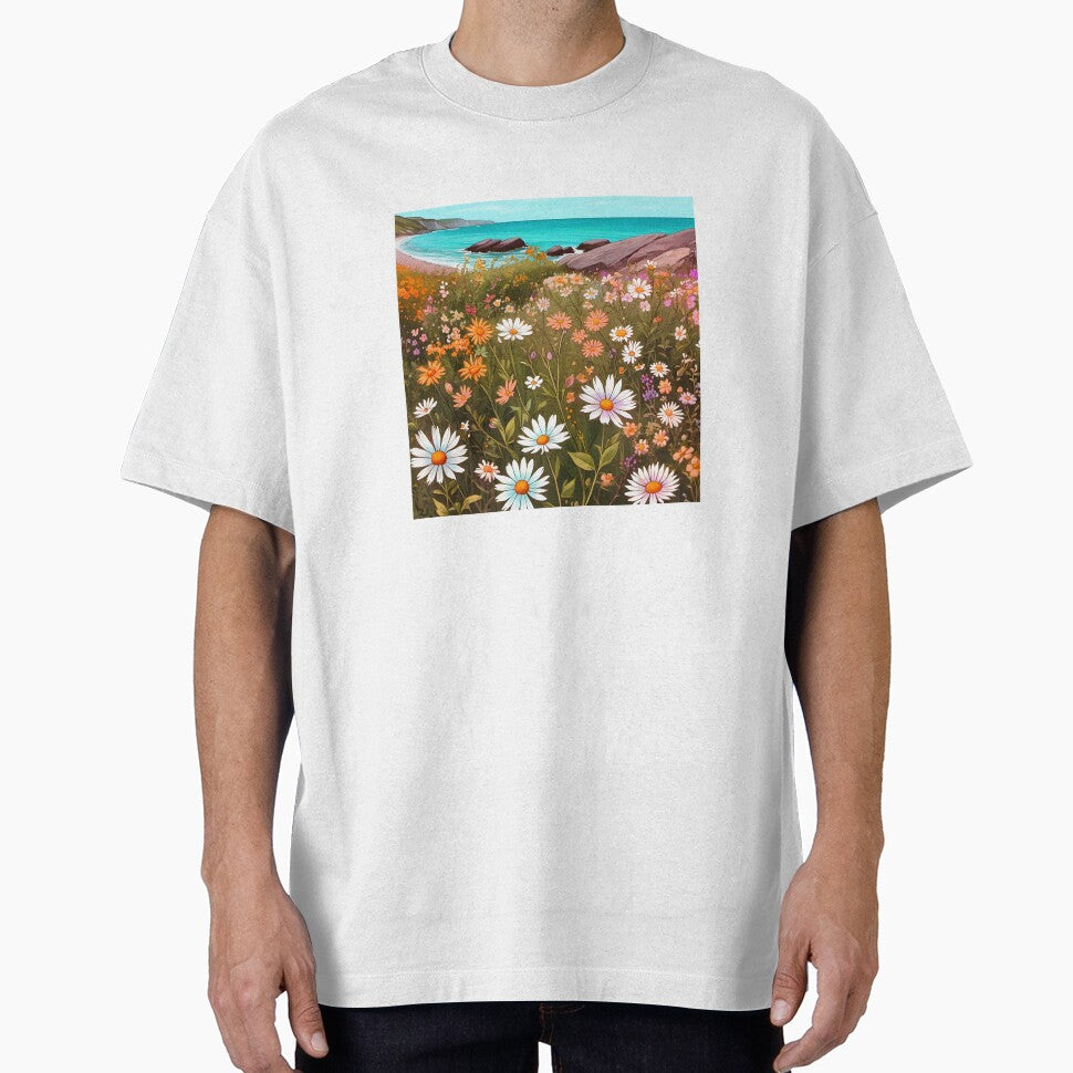Boho Wildflowers Cottagecore Countryside Coastal Wildflowers 1 of 4 by Beachy T-Shirts, Hoodie, Sweatshirt (Image 1)