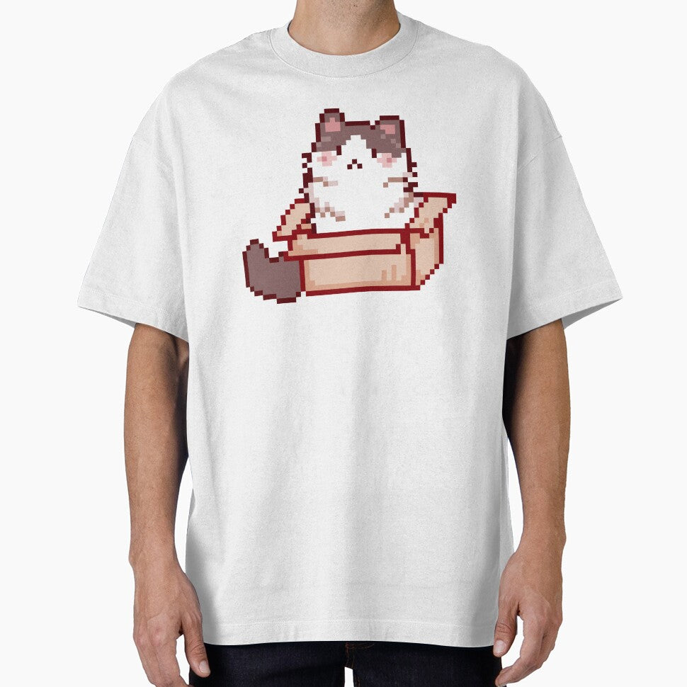 pixel cat by PixelArtiste T-Shirts, Hoodie, Sweatshirt | BlankRebels.com (Image 1)