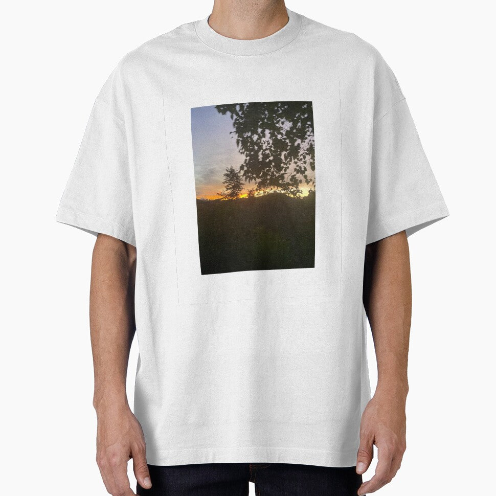SUNSET OVER THE HILLS by iAmmAja43 T-Shirts, Hoodie, Sweatshirt | BlankRebels.com (Image 1)