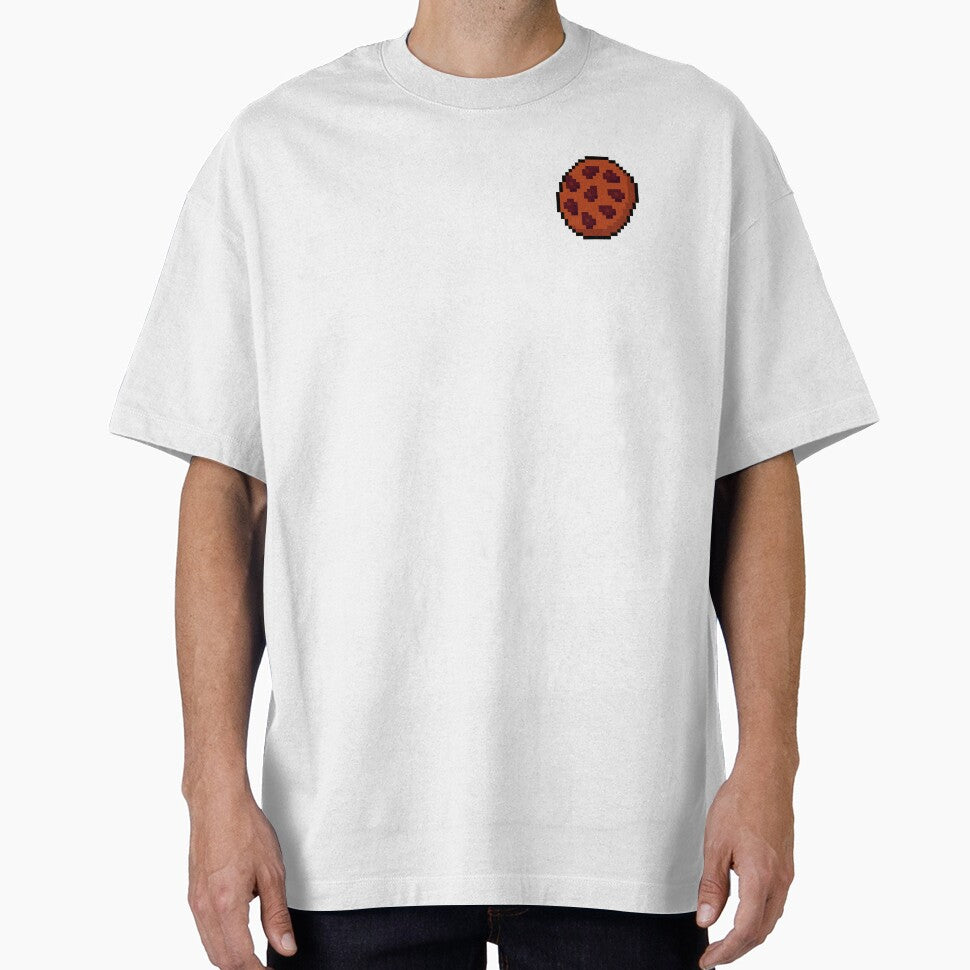 Pixel Chocolate Chip Cookie - pixel food art by LittleFoodShop T-Shirts, Hoodie, Sweatshirt | BlankRebels.com (Image 1)
