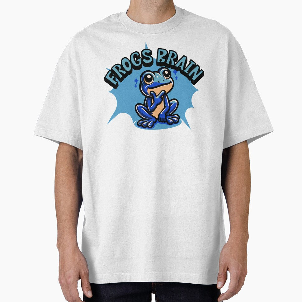 Funny Frog – Frogs Brain Meme – Cute Cartoon Amphibian T-Shirts, Hoodie, Sweatshirt