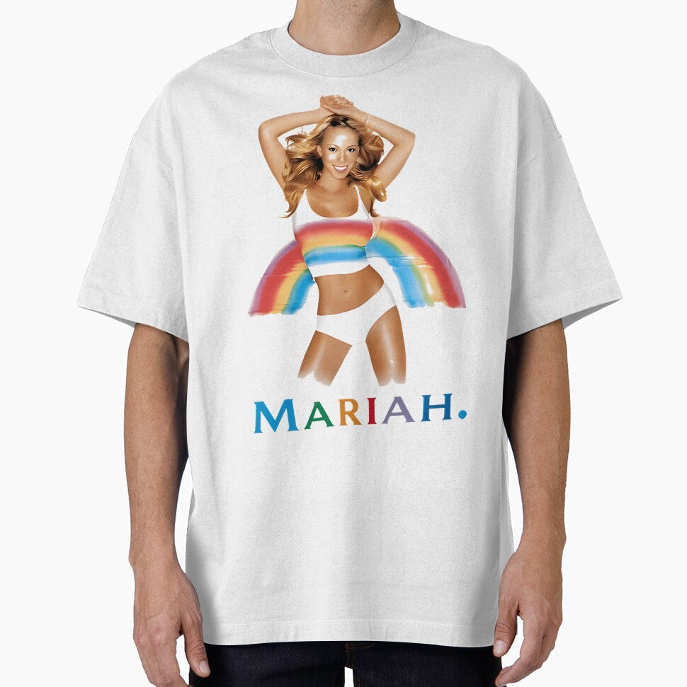 RAINBOW-MARIAH-T-SHIRT---COPY by FlorianWirth Hoodie, Sweatshirt | BlankRebels.com (Image 1)