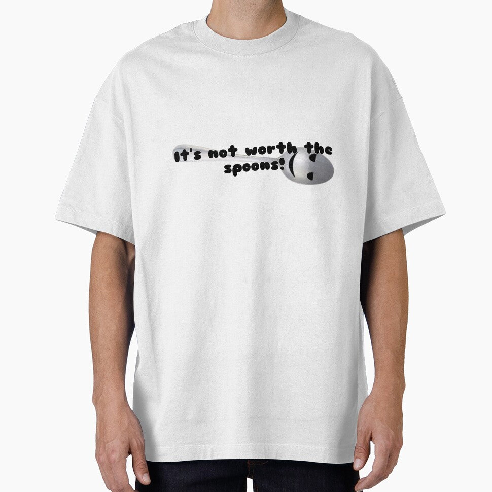 Not Worth the Spoons! by avatarhay T-Shirts, Hoodie, Sweatshirt | BlankRebels.com (Image 1)