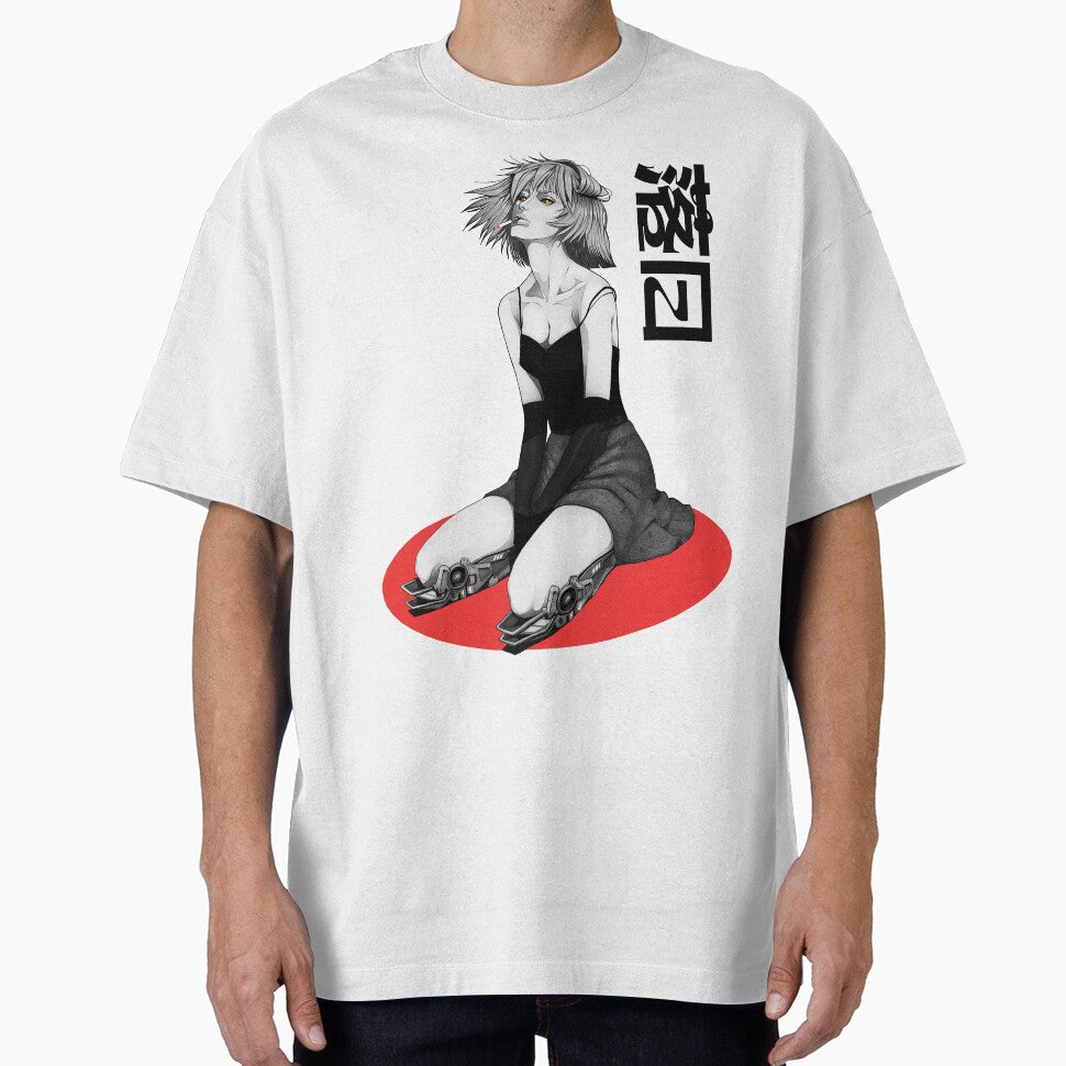 Vaporwave Cyberpunk Girl Urban Modern Style by OWLvision33 T-Shirts, Hoodie, Sweatshirt | BlankRebels.com (Image 1)