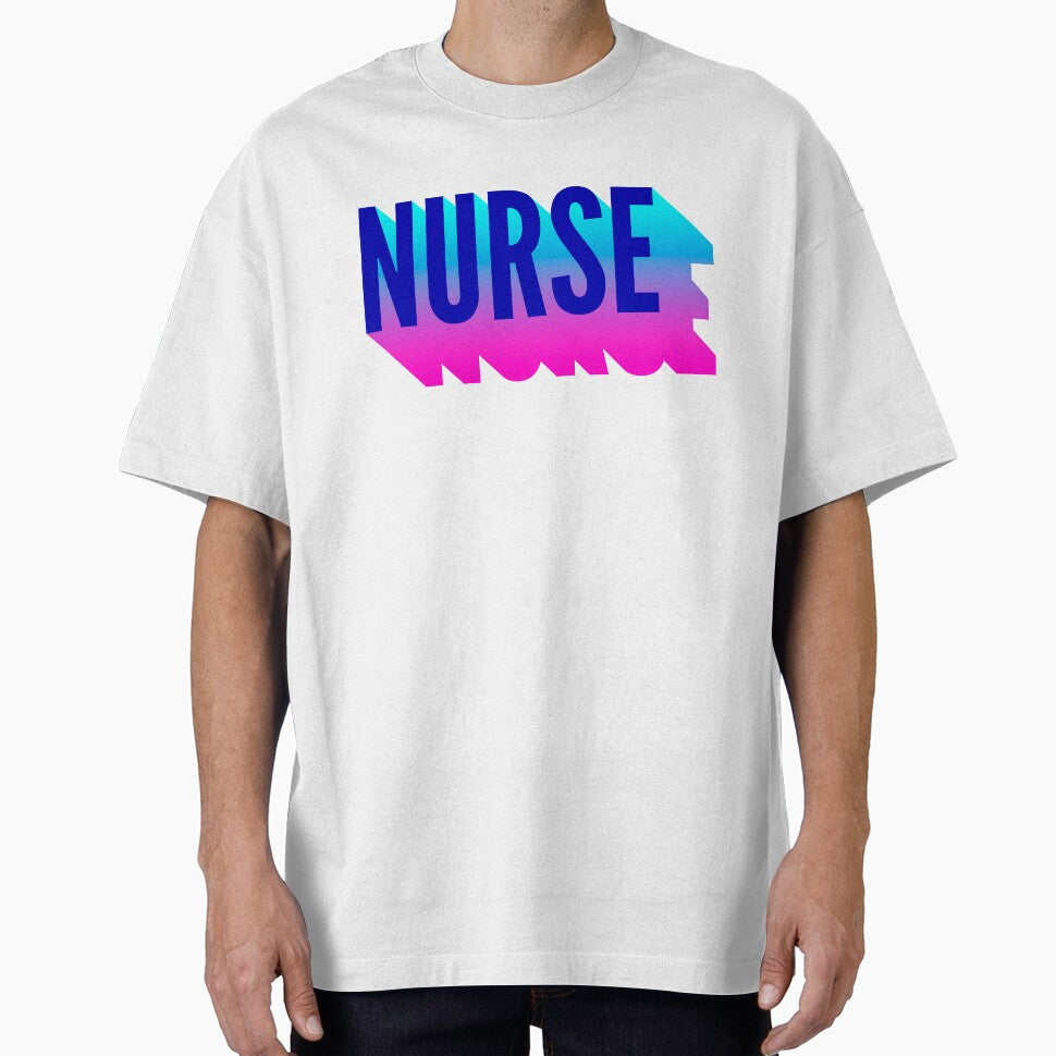 Nurse With Long Gradient Shadow by SVPOD T-Shirts, Hoodie, Sweatshirt | BlankRebels.com (Image 1)