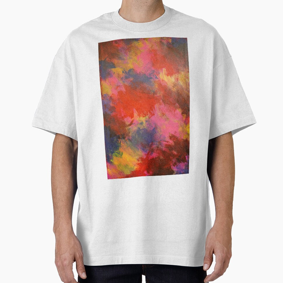 Naked Floral Abstract Acrylic Painting by chuckletuckle T-Shirts, Hoodie, Sweatshirt | BlankRebels.com (Image 1)