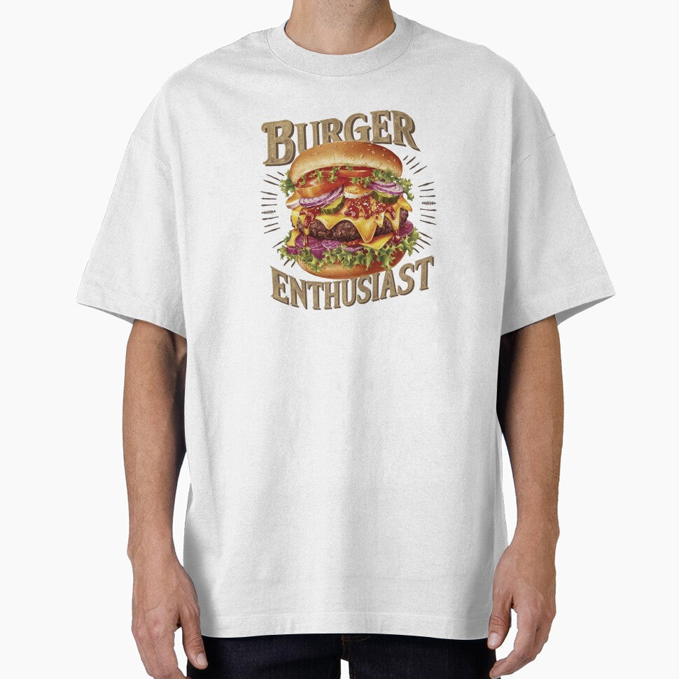Burger Enthusiast Delicious Food Art by behnay T-Shirts, Hoodie, Sweatshirt | BlankRebels.com (Image 1)
