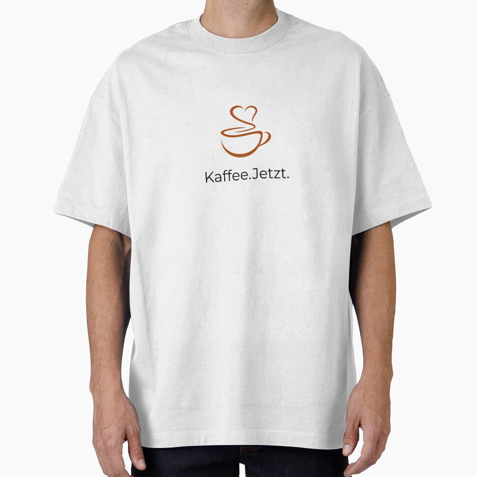 Coffee Shirt – Coffee Now – Minimal Typo by NovaPrintsDE Hoodie, Sweatshirt | BlankRebels.com (Image 1)
