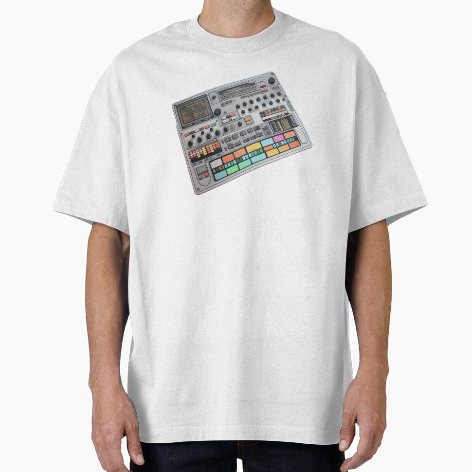 80s Technology Sticker Techno Beat Maker 005 by PlanetArchive T-Shirts, Hoodie, Sweatshirt | BlankRebels.com (Image 1)