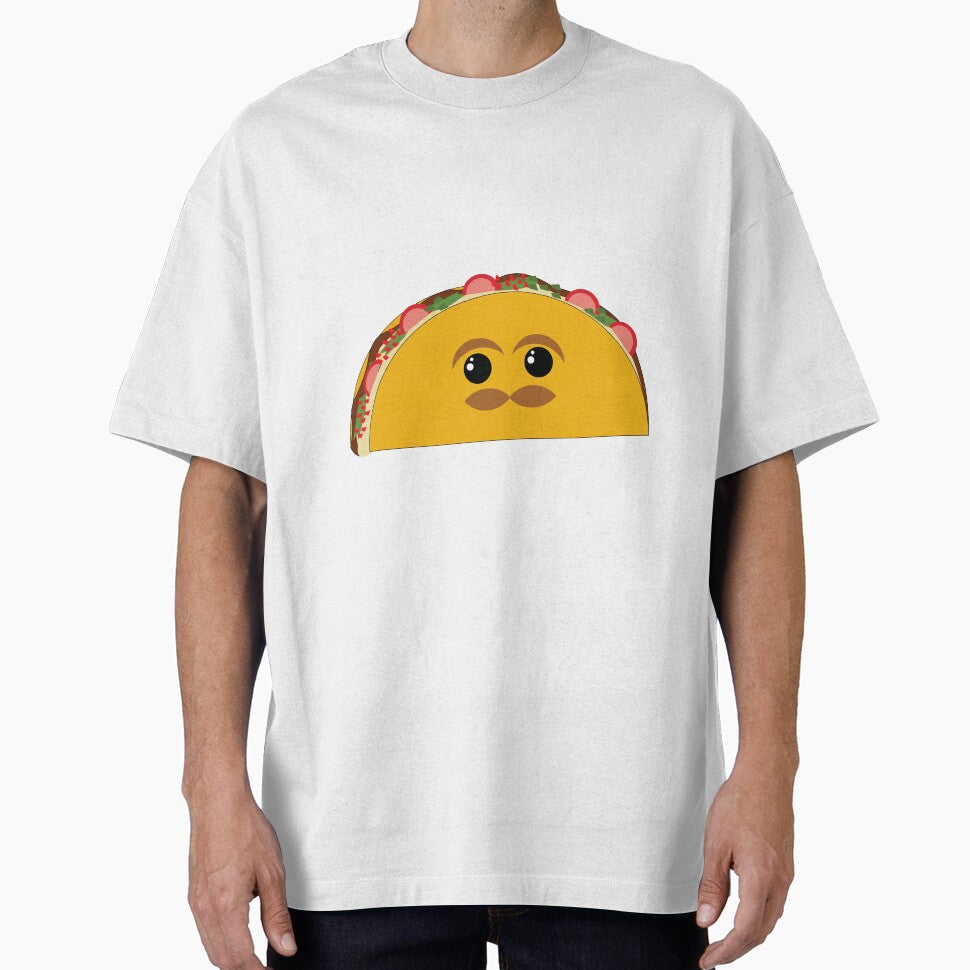 Kawaii Taco With Mustache by MclaughlinGifts T-Shirts, Hoodie, Sweatshirt | BlankRebels.com (Image 1)