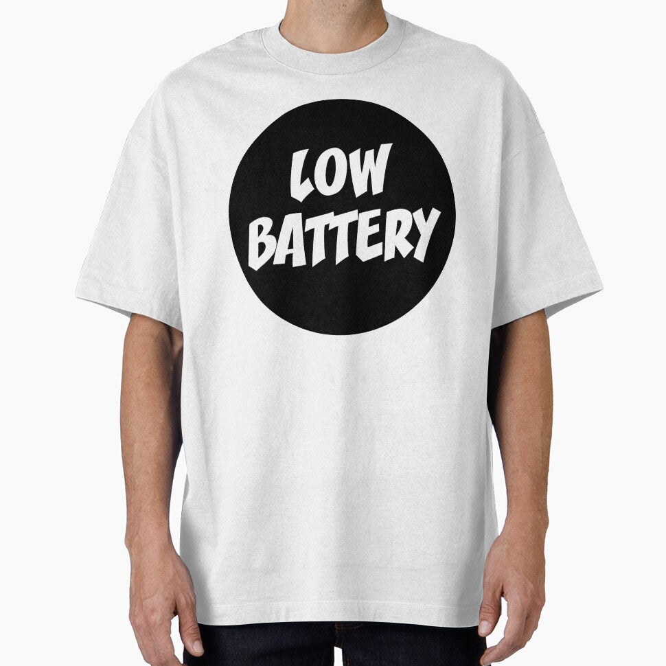LOW BATTERY STICKER by PIXEL POP DESIGNS - Beyond the Norm! T-Shirts, Hoodie, Sweatshirt | BlankRebels.com (Image 1)