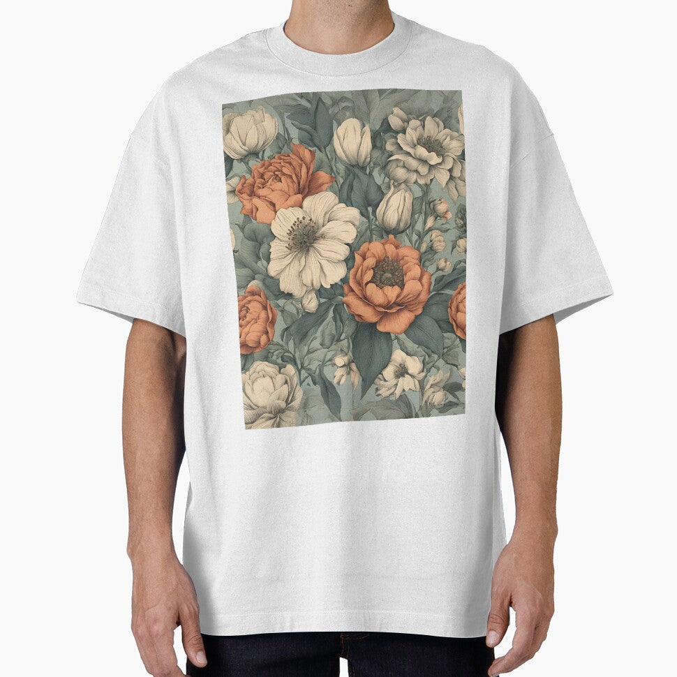 Vintage Floral Aesthetic by susshop214 T-Shirts, Hoodie, Sweatshirt | BlankRebels.com (Image 1)