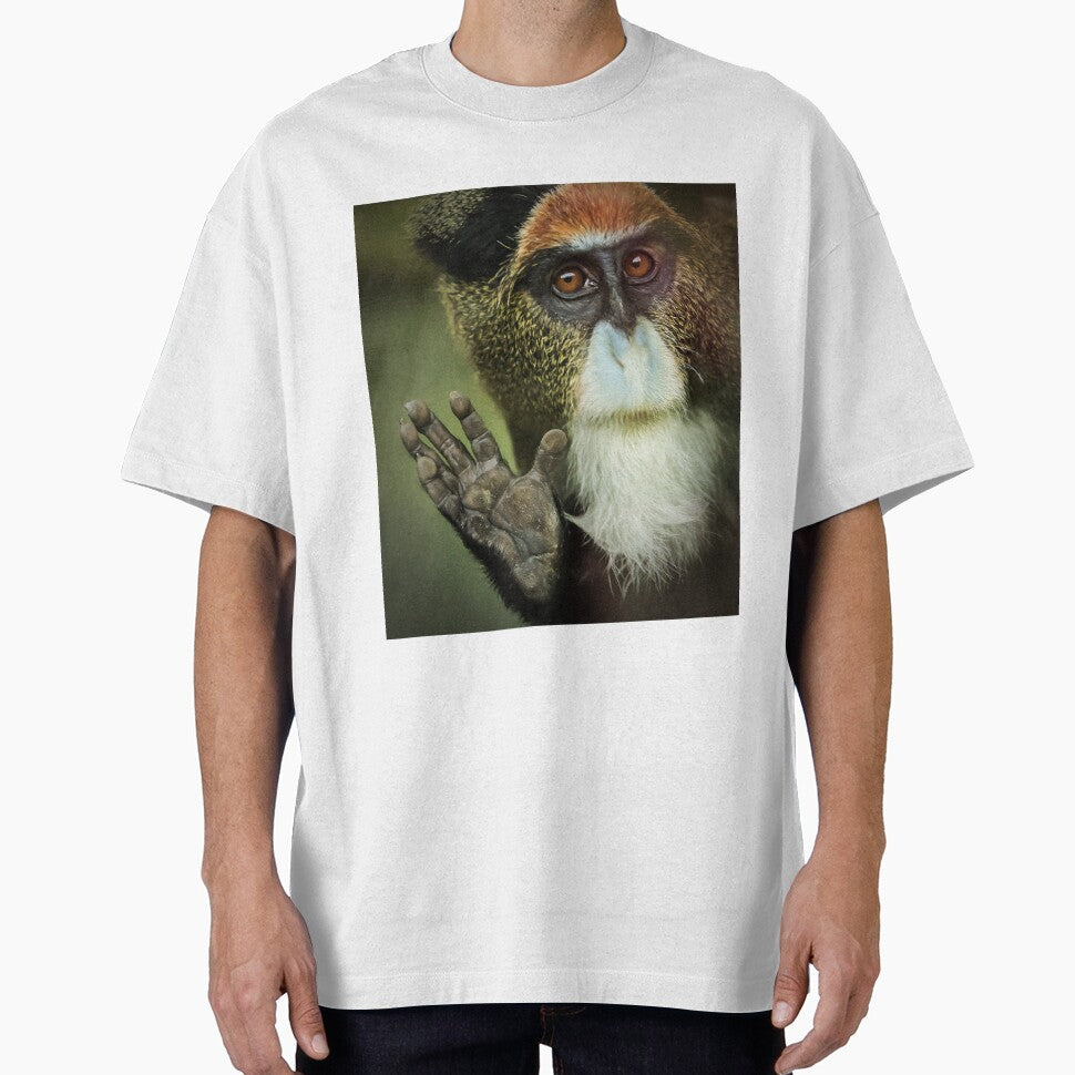 De Brazza's Monkey by Conservation Art Emporium T-Shirts, Hoodie, Sweatshirt | BlankRebels.com (Image 1)