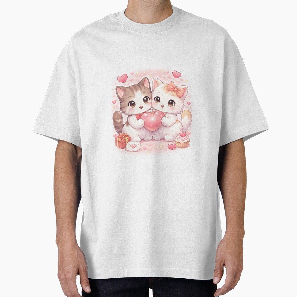 Kawaii Valentine Cats – Sweet Love Paws by kimkosovo