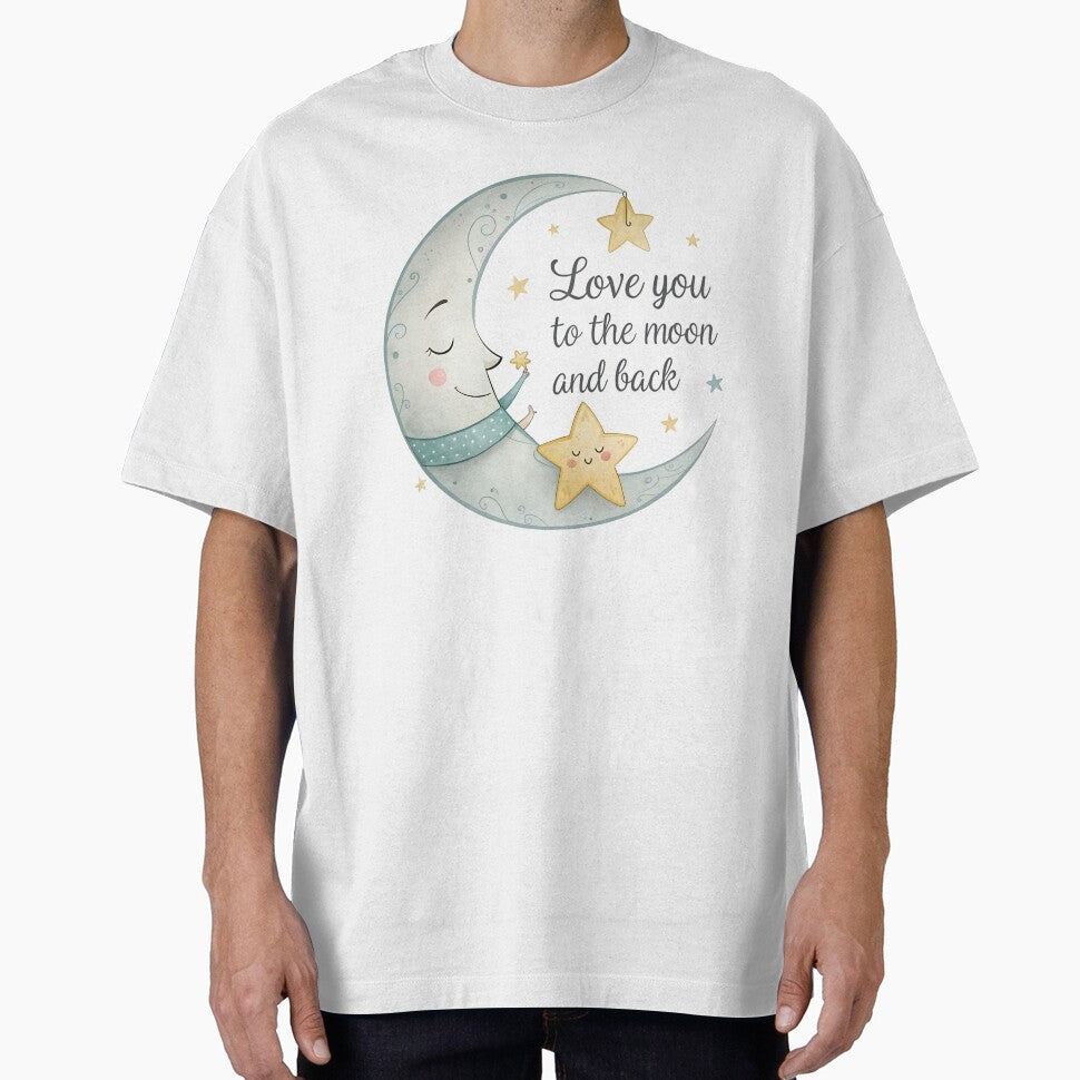 love you to the moon and back by GogoGrove T-Shirts, Hoodie, Sweatshirt | BlankRebels.com (Image 1)