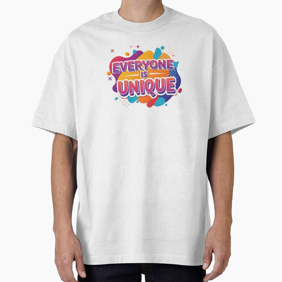 Disability: Everyone is Unique | Empowering and Inclusive Graphic by Tw1nsAIArt T-Shirts, Hoodie, Sweatshirt (Image 1)