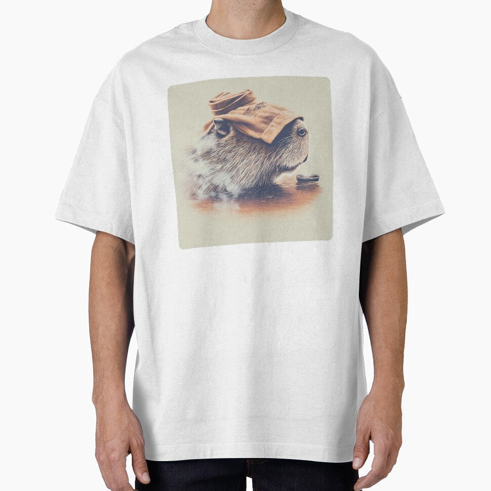 Capybara Onsen by T-pocket T-Shirts, Hoodie, Sweatshirt | BlankRebels.com (Image 1)