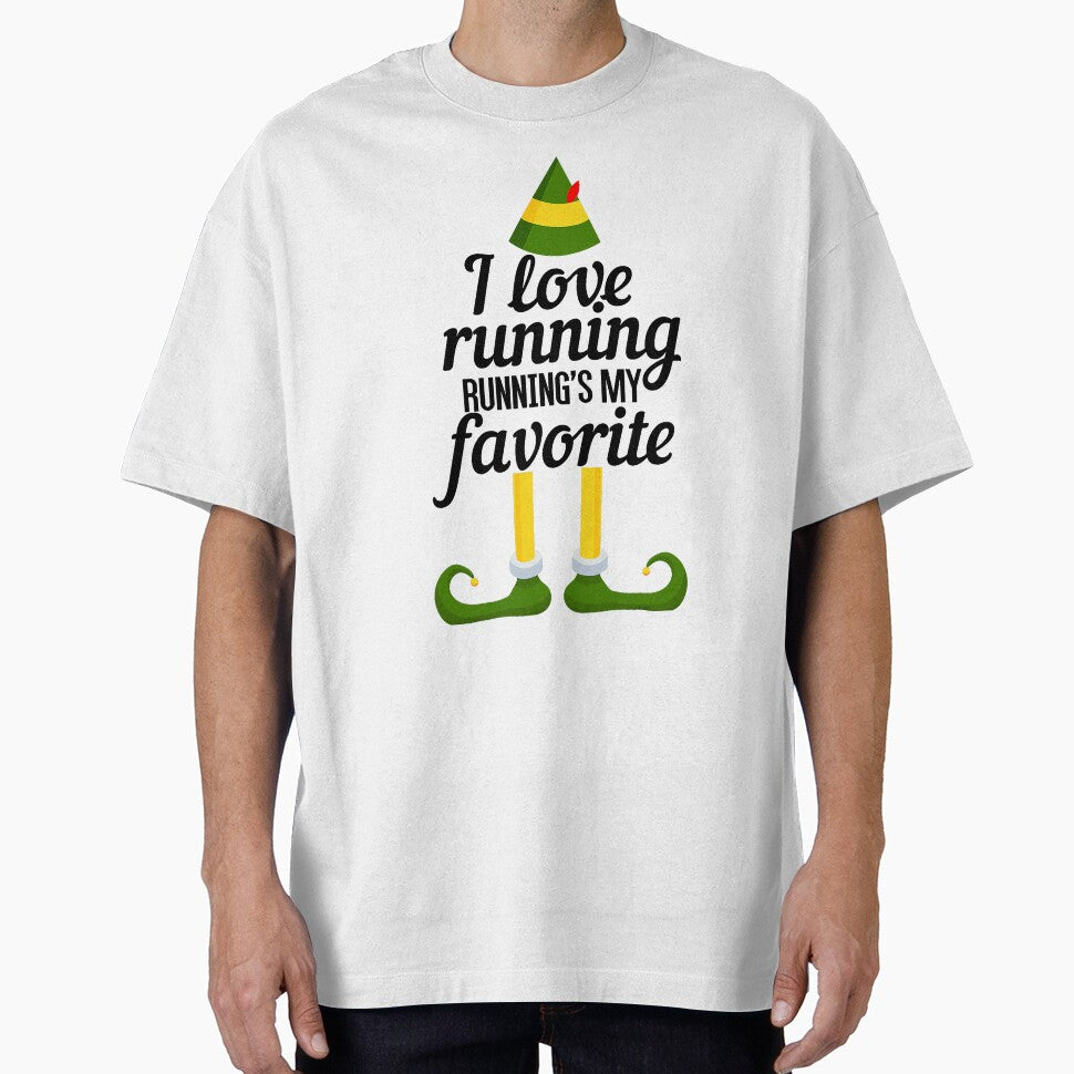 I Love Running, Running's My Favorite Funny Christmas by RobertKnow T-Shirts, Hoodie, Sweatshirt | BlankRebels.com (Image 1)