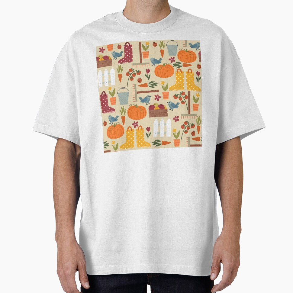 cottagecore autumn pumpkin vegetable garden by Gossip Rag T-Shirts, Hoodie, Sweatshirt | BlankRebels.com (Image 1)