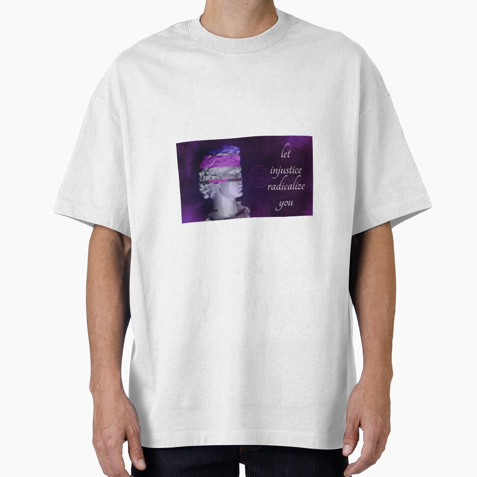 Let Injustice Radicalize You Vaporwave by Balerion6 T-Shirts, Hoodie, Sweatshirt | BlankRebels.com (Image 1)
