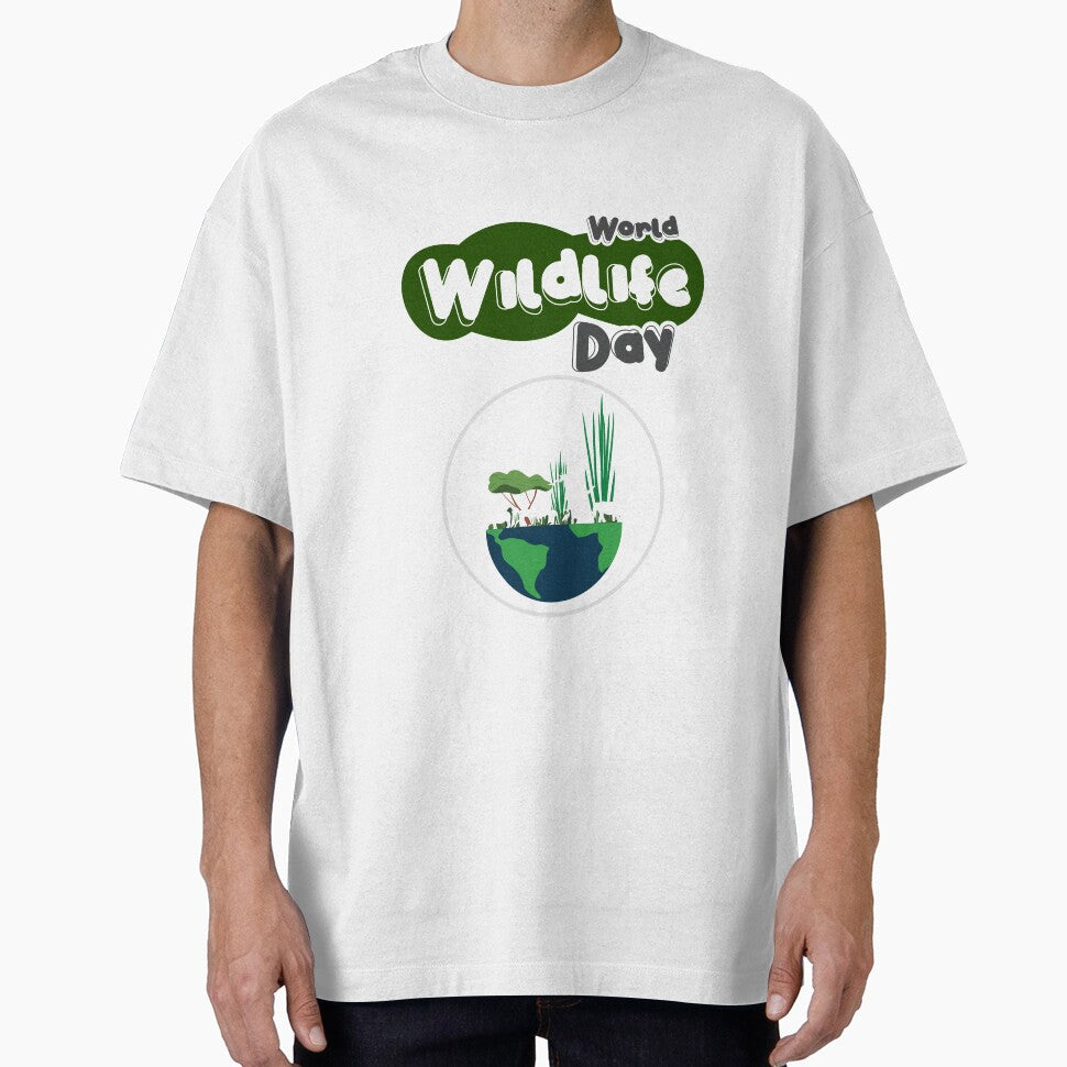 World Wildlife Day || Green Planet by ShopWearInspire T-Shirts, Hoodie, Sweatshirt | BlankRebels.com (Image 1)