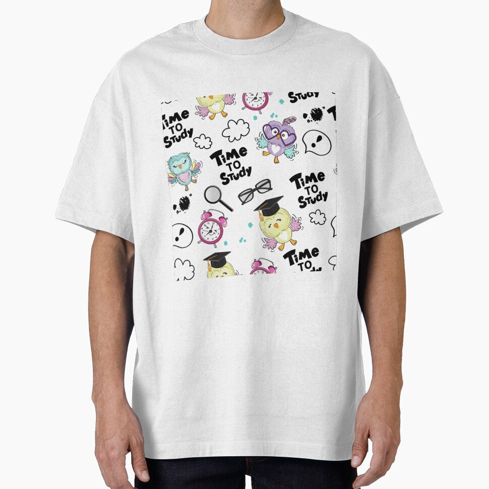 Owl Teacher Seamless Pattern by Vanthuandesign T-Shirts, Hoodie, Sweatshirt | BlankRebels.com (Image 1)