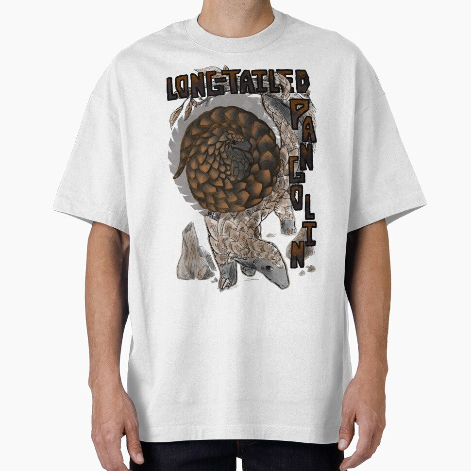 Long Tailed Pangolin (Text) T-Shirts, Hoodie, Sweatshirt