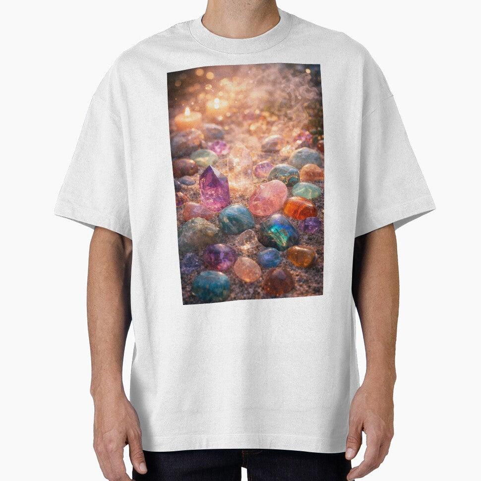 Glowing Crystal Garden by Lunara Glow T-Shirts, Hoodie, Sweatshirt | BlankRebels.com (Image 1)