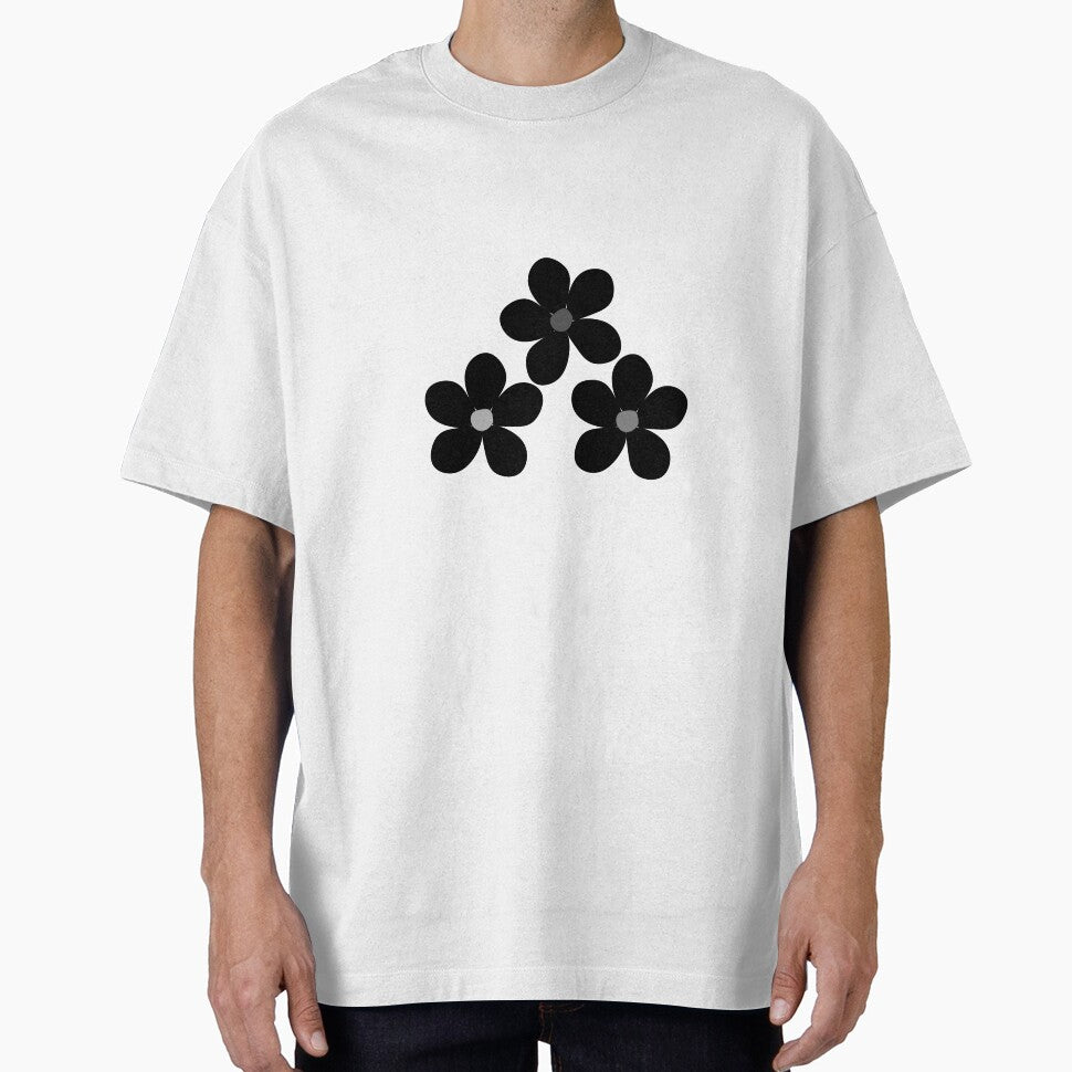 black flowers sticker by Mewnew T-Shirts, Hoodie, Sweatshirt | BlankRebels.com (Image 1)