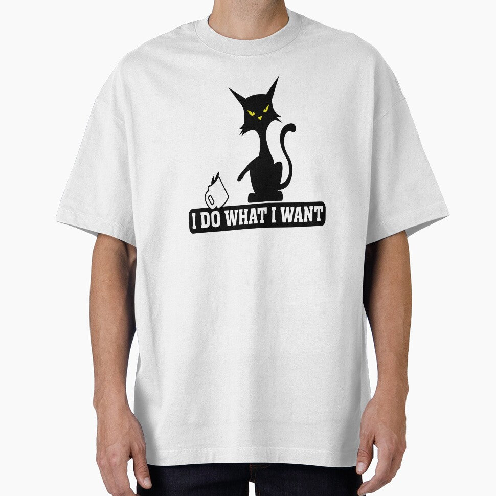 I DO WHAT I WANT, funny cat design by BRtisticDesigns T-Shirts, Hoodie, Sweatshirt | BlankRebels.com (Image 1)