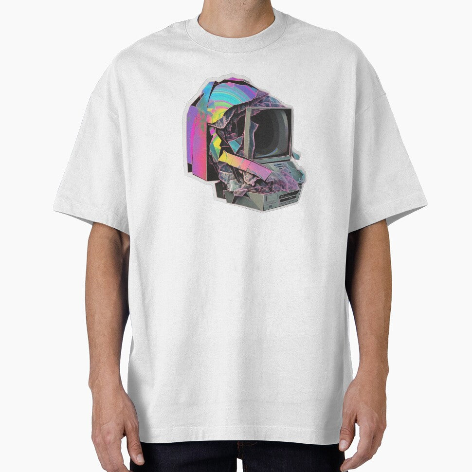 Vaporwave Droid Synthetic Cubism T-Shirts, Hoodie, Sweatshirt