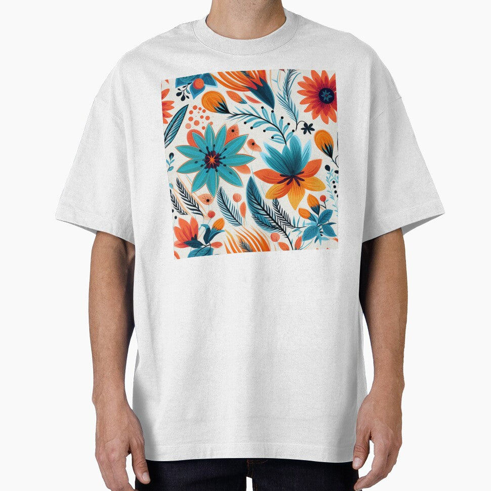 Floral Boho Inspired Print by centaurydesigns T-Shirts, Hoodie, Sweatshirt | BlankRebels.com (Image 1)