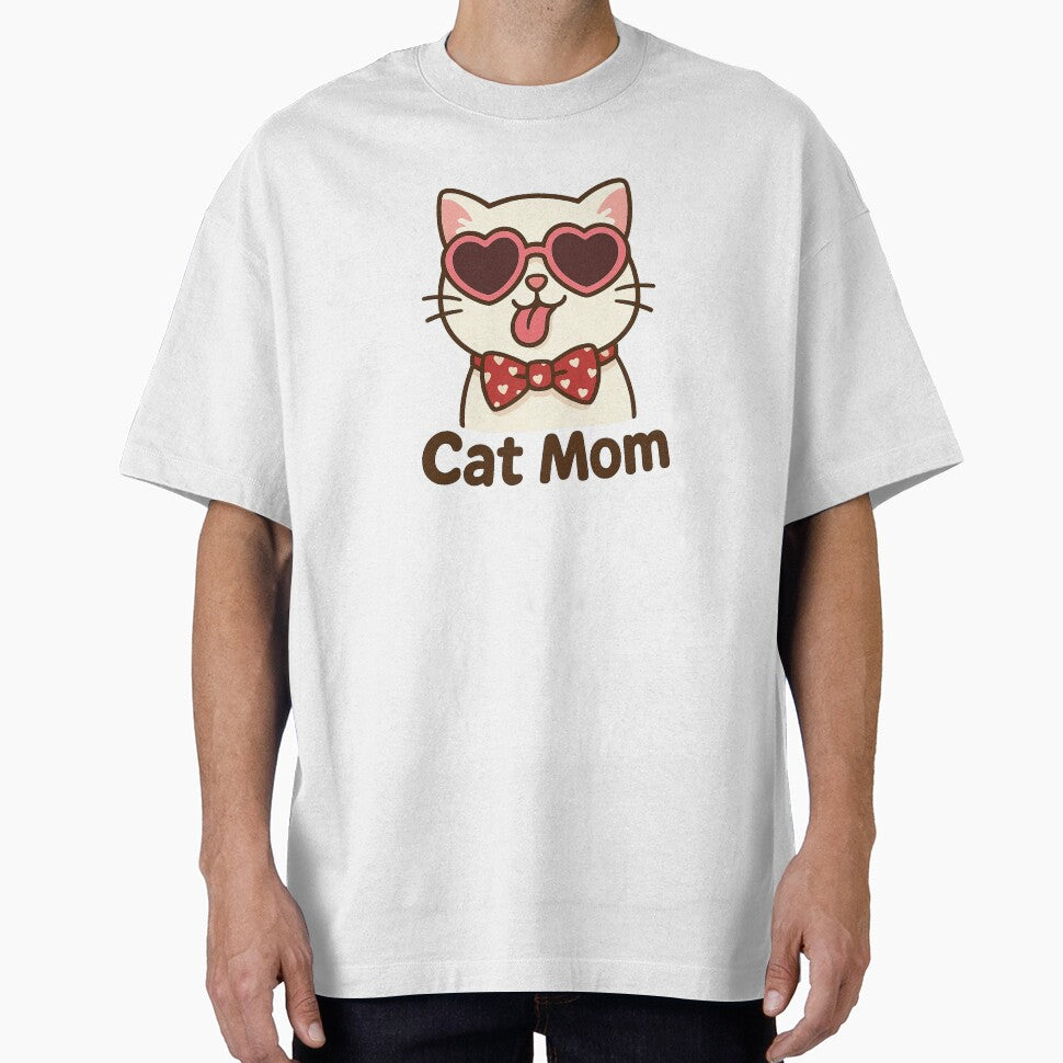 Kawaii Cat Mom by Cat-loveparttime T-Shirts, Hoodie, Sweatshirt | BlankRebels.com (Image 1)