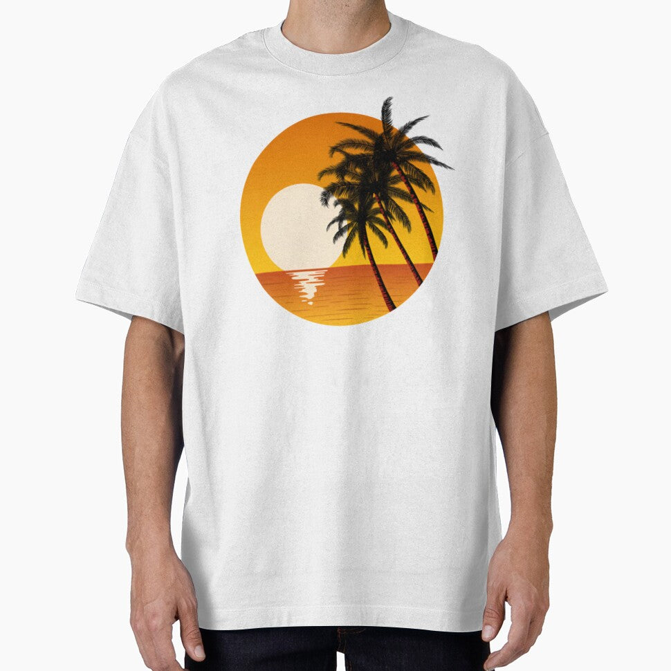 Tropical sunset by samutsariatbpa T-Shirts, Hoodie, Sweatshirt | BlankRebels.com (Image 1)