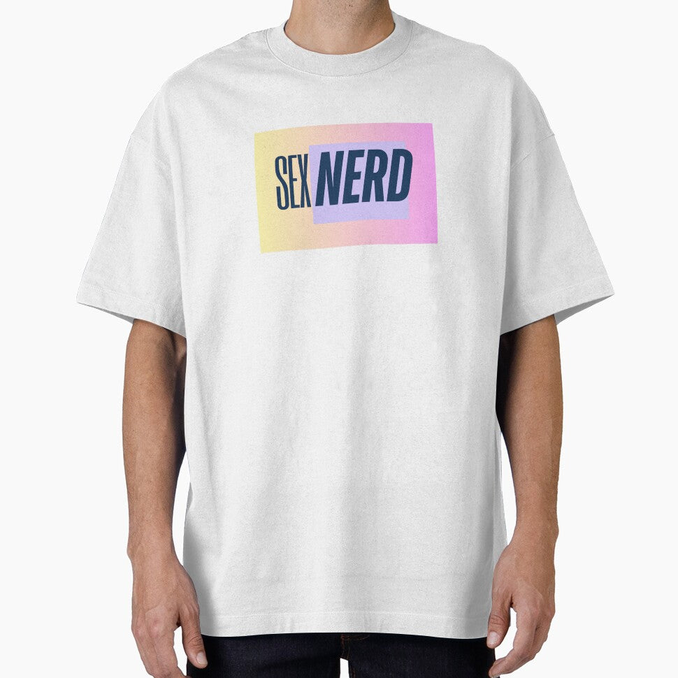 Sex Nerd Funny Bold Typography Design by artfulabstract