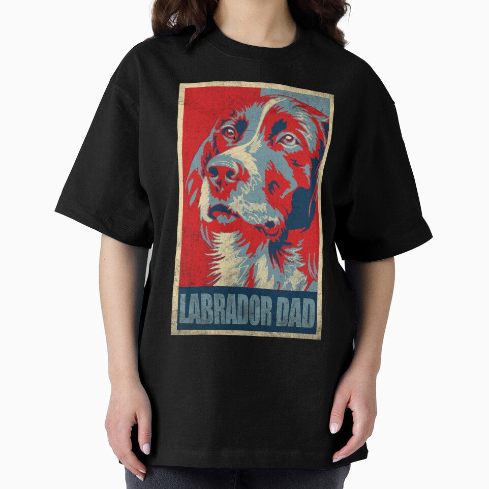 Vintage Labrador Dad by Africanob T-Shirts, Hoodie, Sweatshirt | BlankRebels.com (Image 2)