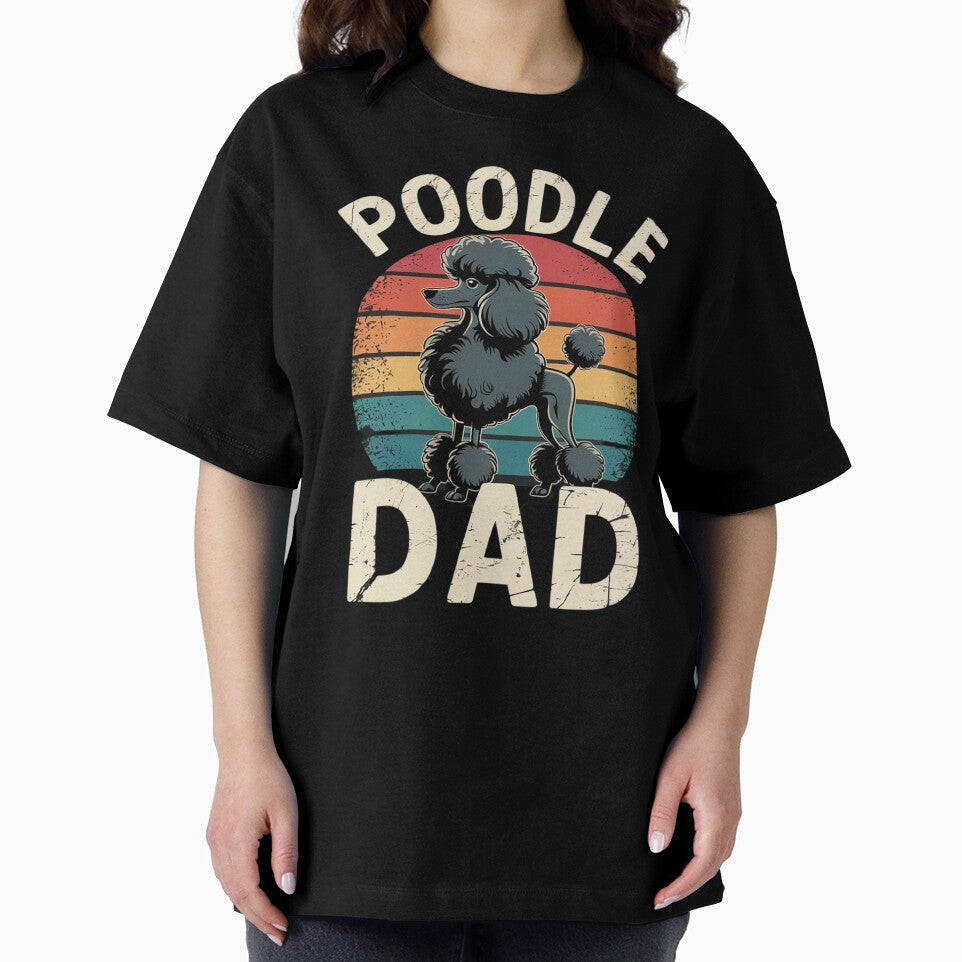 Poodle Dad - Vintage Father's Day Dog Breeder Pet Owne by InspiredFoul T-Shirts, Hoodie, Sweatshirt (Image 2)