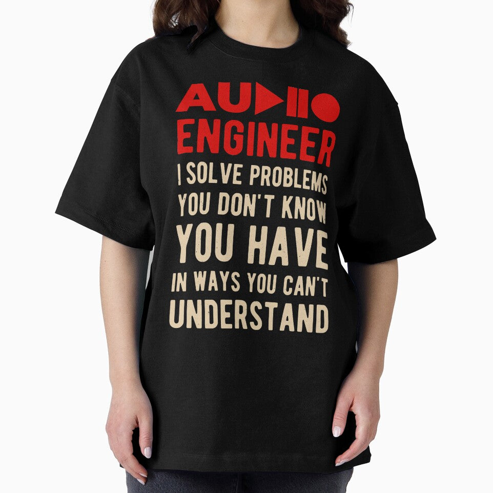 Funny Audio Engineer by artworkbyrihen T-Shirts, Hoodie, Sweatshirt | BlankRebels.com (Image 2)