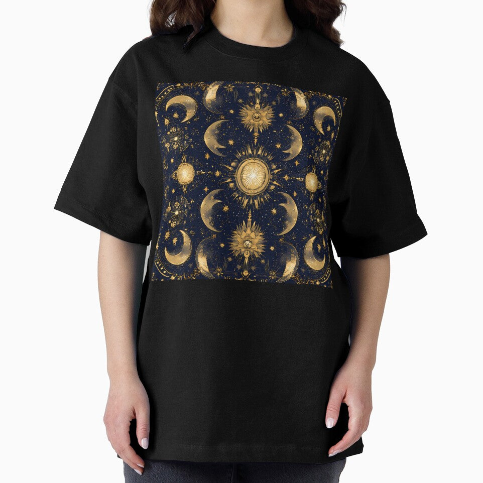 Mysterious crescent moon seamless pattern 4 by ArchDS T-Shirts, Hoodie, Sweatshirt | BlankRebels.com (Image 2)