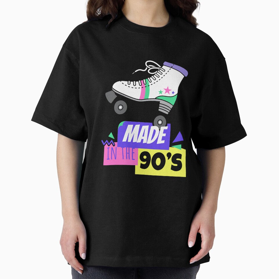 Made In the 90's -  Old School Roller Skate Design - by onjcdesign T-Shirts, Hoodie, Sweatshirt | BlankRebels.com (Image 2)