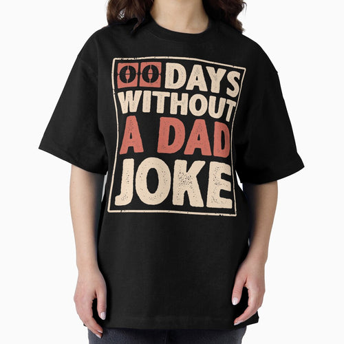 00 Zero Days Without A Dad Joke Vintage Funny Gift for Daddy with Bad Jokes Fathers Day Gift by alenaz